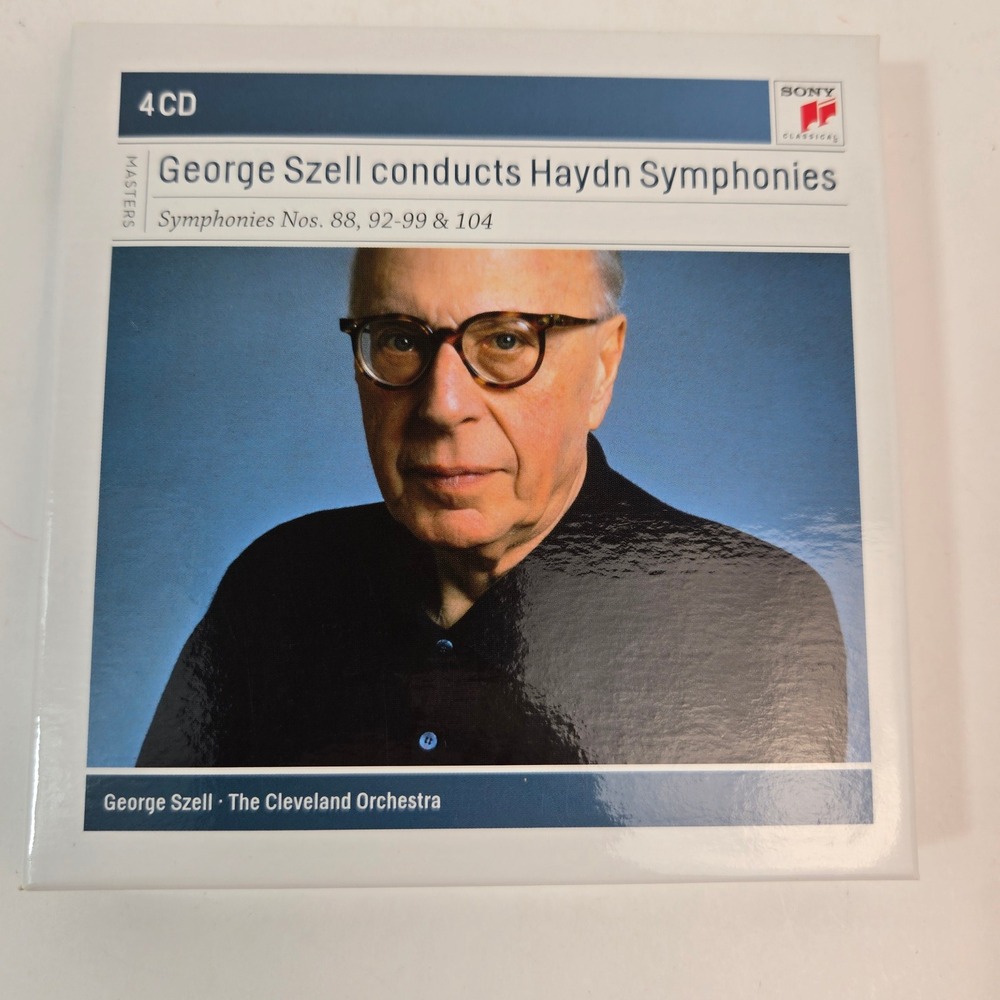 George Szell - Haydn Symphonies Nos. 88 92-99 104 4 CD Box Sony Masters NM / VG+